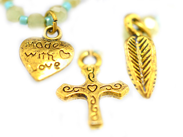 Armband "Hippi" mit Glassteinen